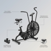 Home Gym Fitness Equipment Commercial Cardio Training Machine Exercise Bikes Air Bike — infographic